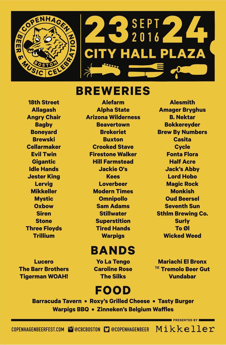 Bostontweet On Twitter Copenhagen Beer Music Celebration