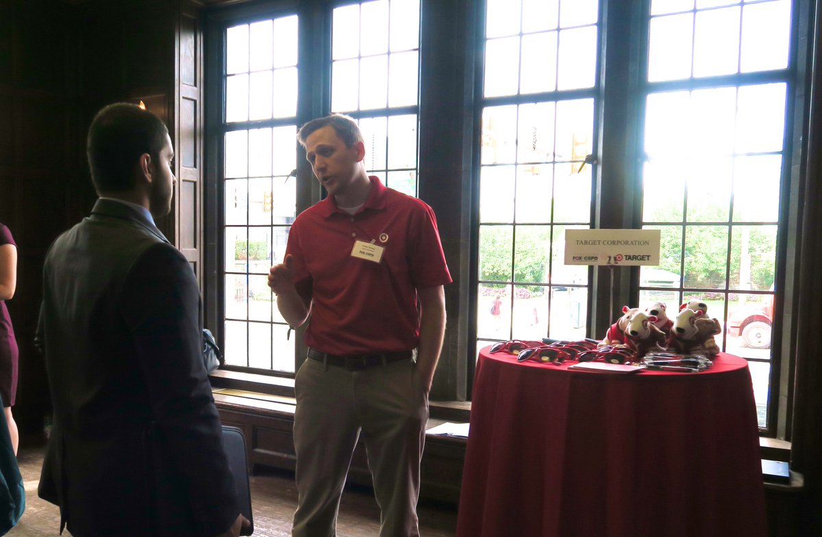 foxcspd's tweet photo. We are happy to see our students networking confidently at the #FallConnection! Shout out to @TargetCareers and their great table set up. https://t.co/pnB4HturOQ