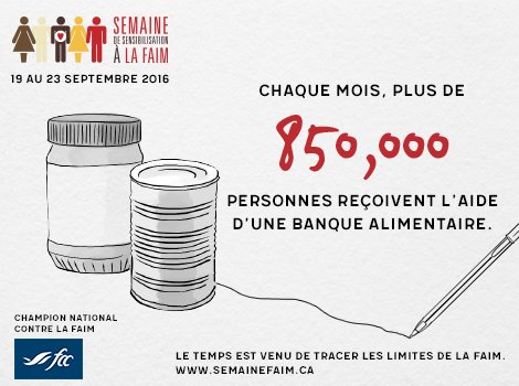 foodbankscanada's tweet photo. Ce mois-ci, plus de 850 000 personnes bénéficieront de l’aide d’une banque alimentaire #SemaineFaim https://t.co/hatFwZ3VKS