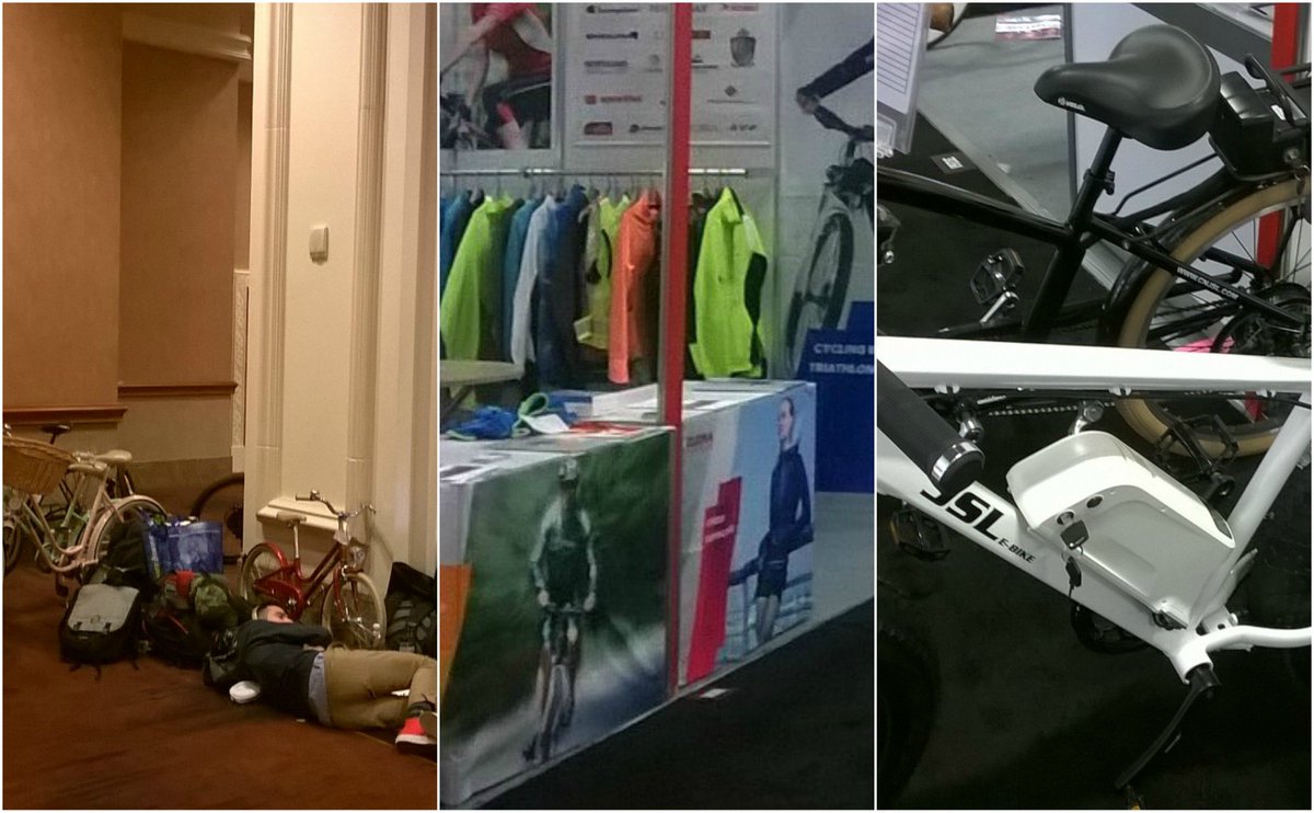 So many #electricbikes #Vegas #Interbike so little time -doors opening soon -ck out #electrictheatre @ 3pm-info on latest #ebikes research