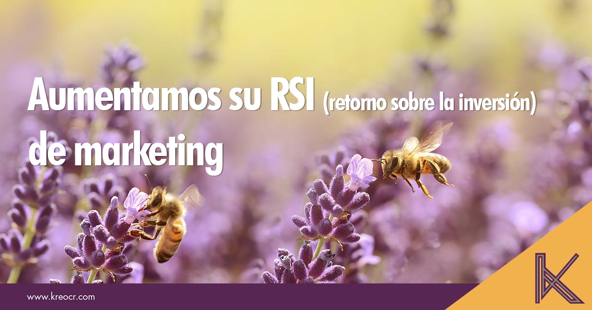 ¿Sabía que el e-mail tiene un #RSI de marketing del 4.300%? #ROI #InboundMarketing