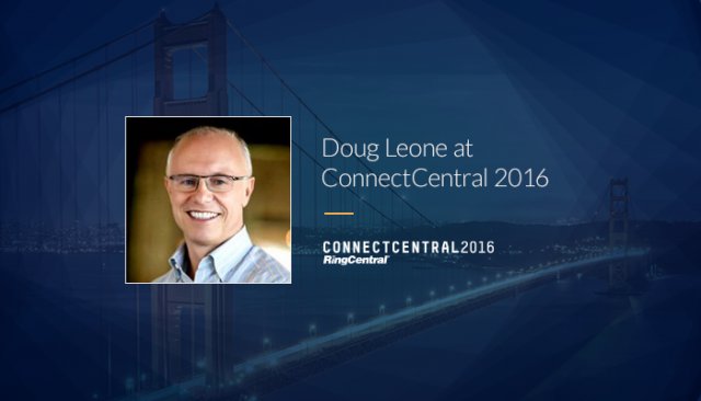 RingCentral's tweet photo. @dougleone at #ConnectCentral16: The real growth killer is not taking risks https://t.co/Hd0uPJt3jQ https://t.co/Cf9l3lYHeX