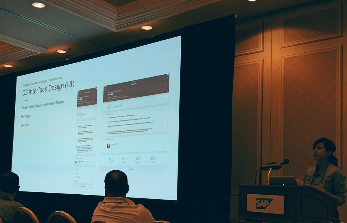Interface design example from SAP Fiori for iOS from @roujapakiman #SAPTechEd