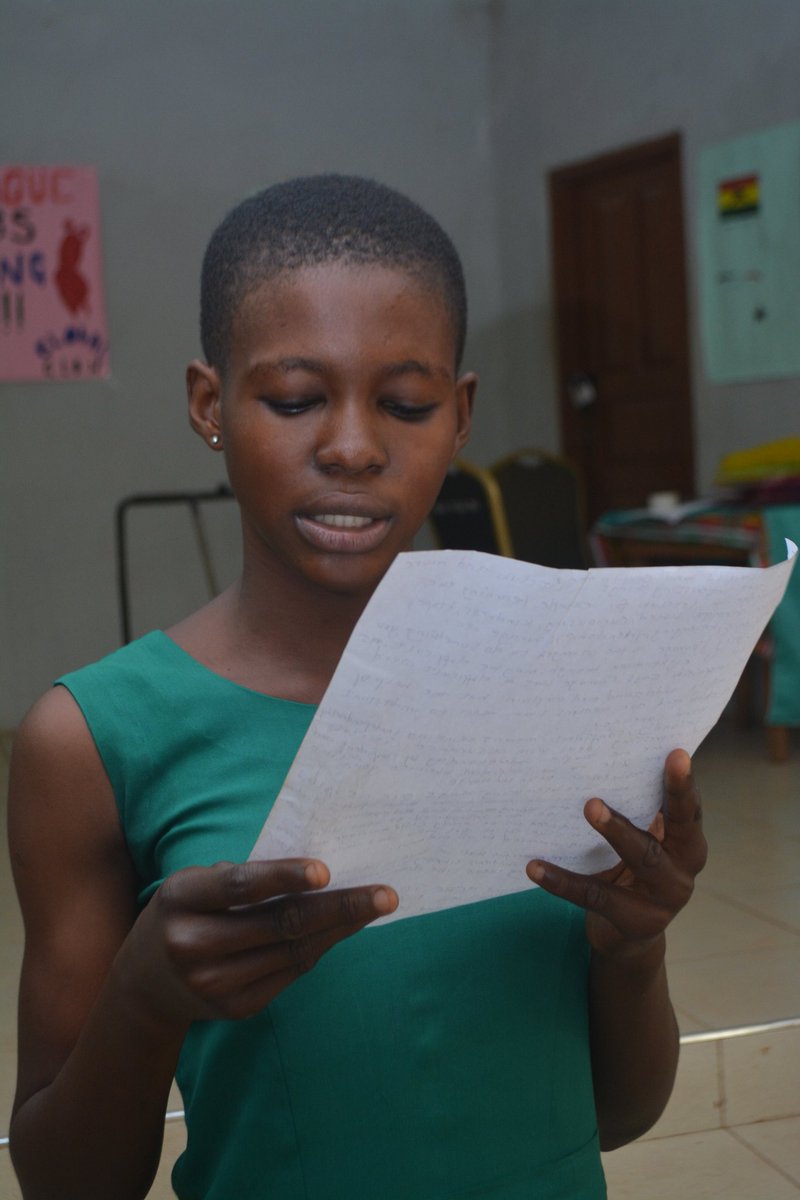 feadghana's tweet photo. 'I feel like a true citizen of Ghana' on #FoundersDay @BarcampTamale @mizzydua  #LetGirlsLearn #NVDay16 https://t.co/4fo0l8jAcr