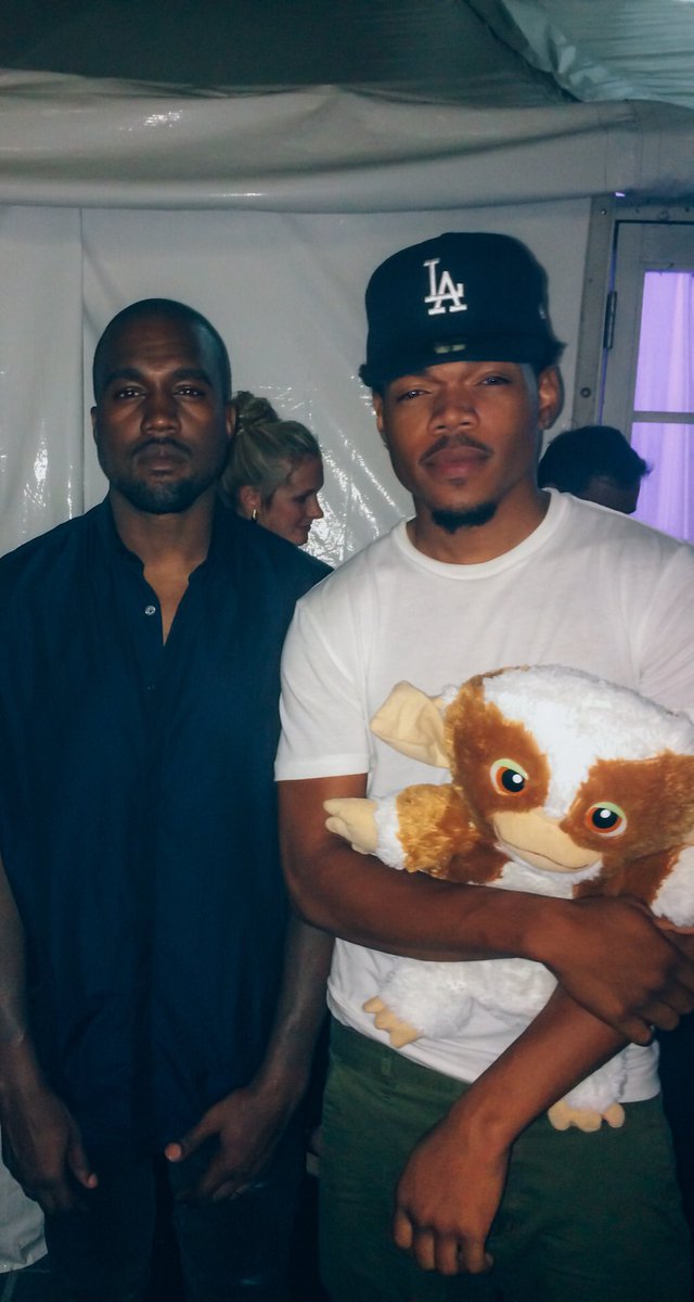 DailyWave1's tweet image. Chance The Rapper confirmed that him &amp;amp; Kanye are working on a joint album titled "Good Ass Job"