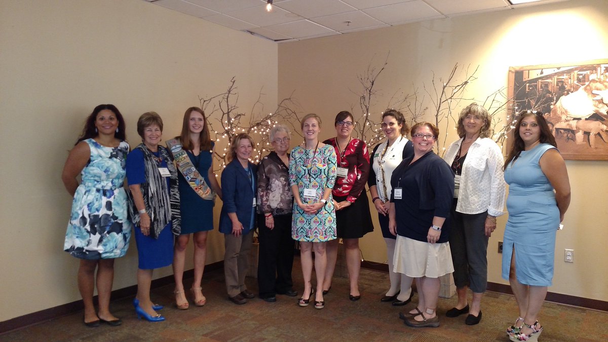GSColo's tweet photo. Recipients of @girlscouts ' highest award were among those who attended the Thin Mint Brunch in #CoSprings. #gsGoldAward #WODCS #GSColo https://t.co/BvUgs6c58R