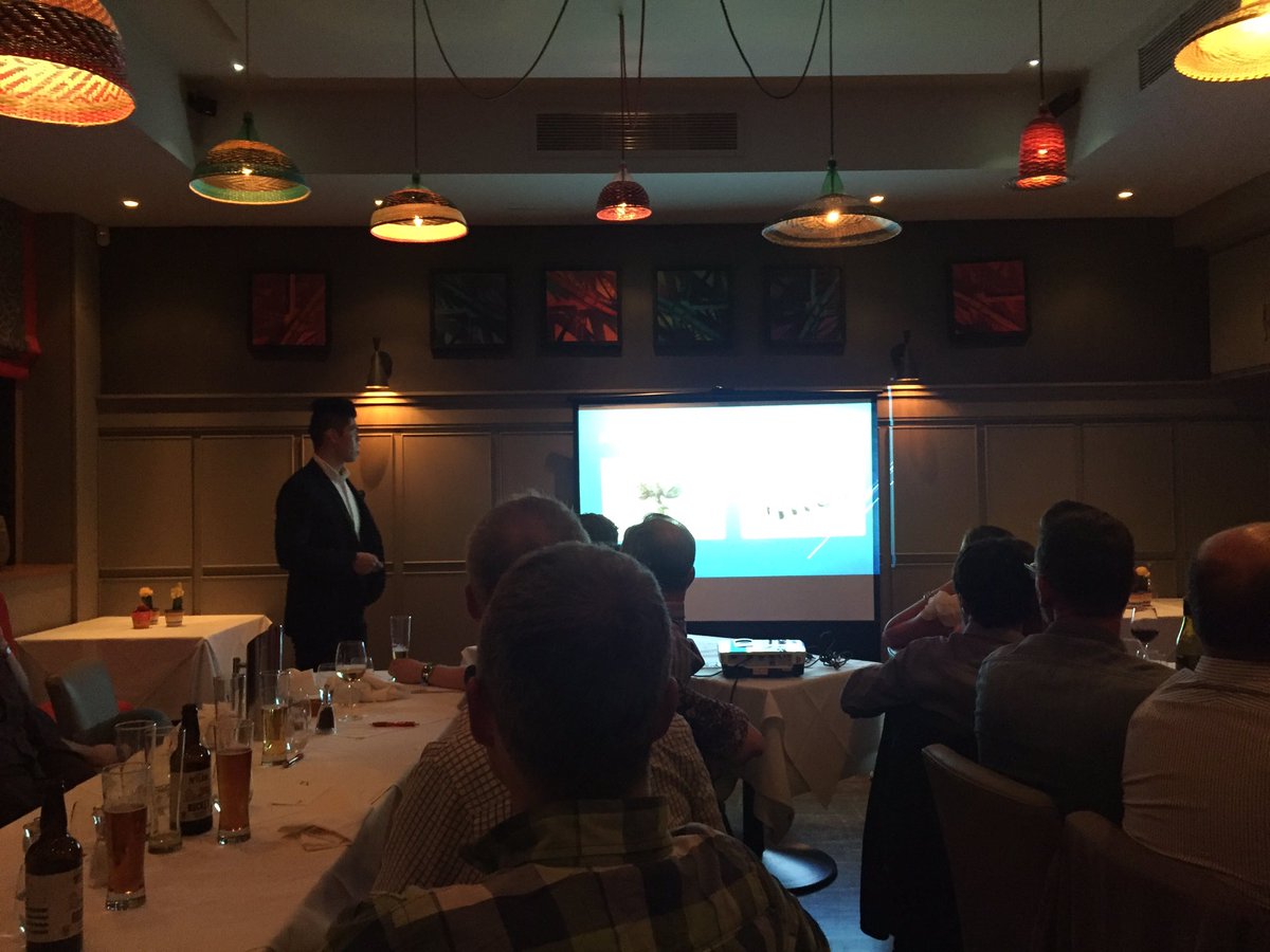 Queenswaylab's tweet photo. @jeremy_cheung of @Queenswaylab delivering a great #CADCAM #dentistry lecture @NobelBiocareUK NE study club tonight #implants # https://t.co/plgM8UBoL7