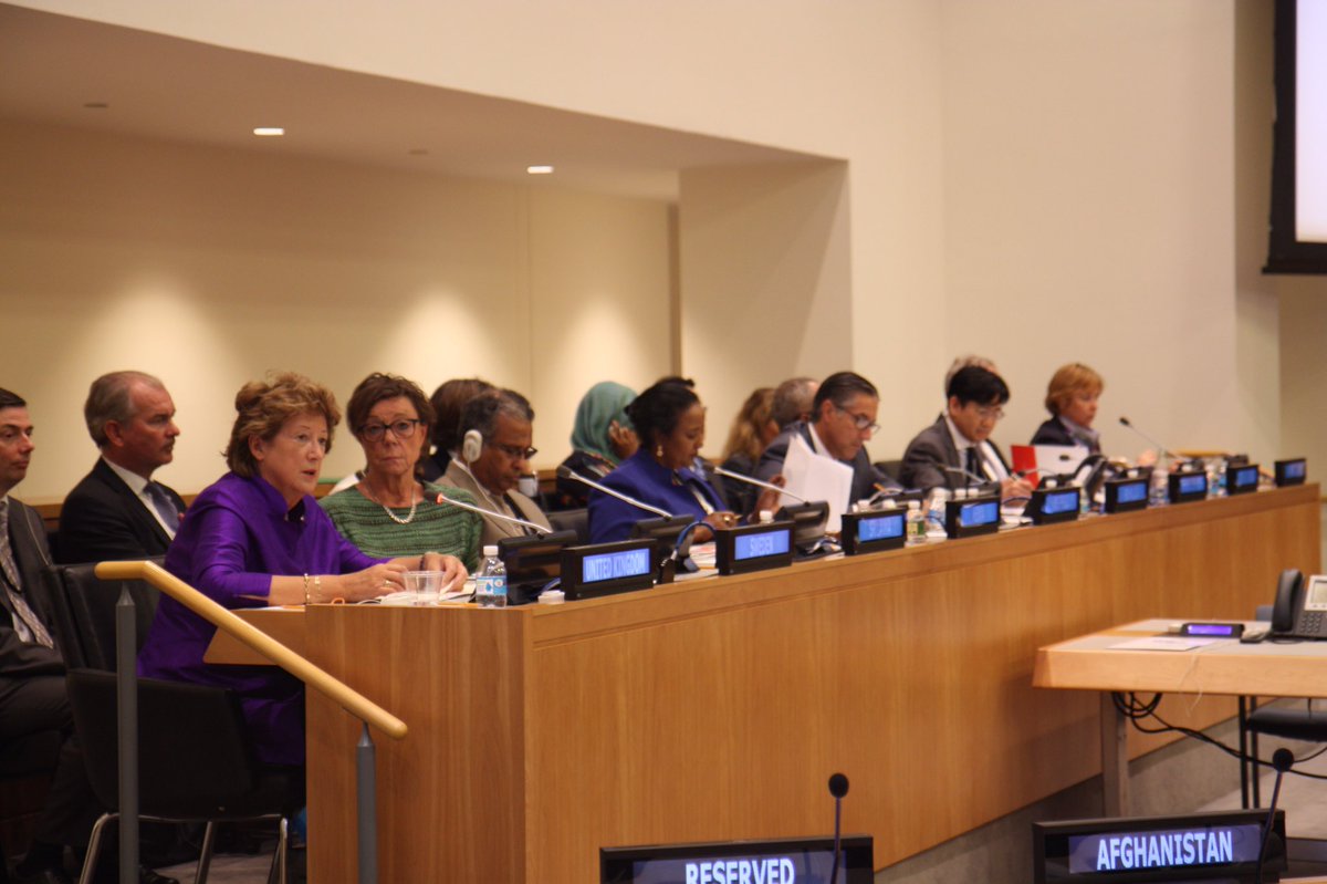 JoyceAnelay's tweet photo. #UK supports @UNPeacebuilding Fund and pledges to provide £32 million over four years. We call on other nations to join us #Pledge4PBF https://t.co/bIyI4uiSZu