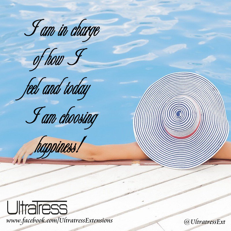 UltratressExt's tweet photo. I am in charge of how I feel and today I am choosing happiness. https://t.co/FLKctXnFG4