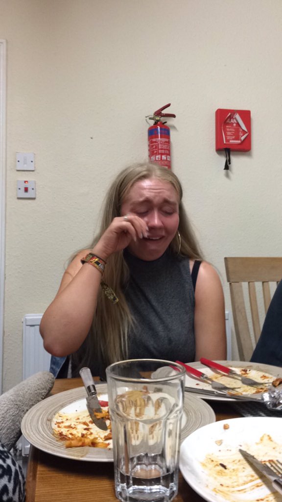 EllaaHill's tweet photo. When bake off is just too much ..... @ellie_banyard https://t.co/qXpZMDLaea