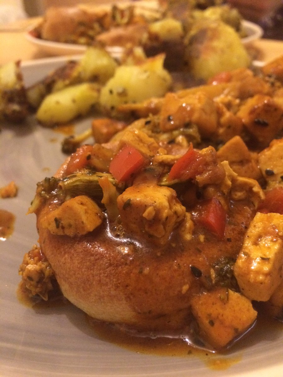 ZoeBakesStuff's tweet photo. A tad late to the party #GBBO #ExtraSlice #batterweek @RavSBansal inspired by your tofu masterpieces 😻 https://t.co/rgpf6a2ctW