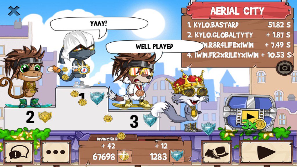 _just_bastard's tweet photo. Get on my level, son! #funrun2 #Globaltyty #R8R4LIFEXIWIN #Fr2xrileyxiwin https://t.co/cI7dIOnUS3