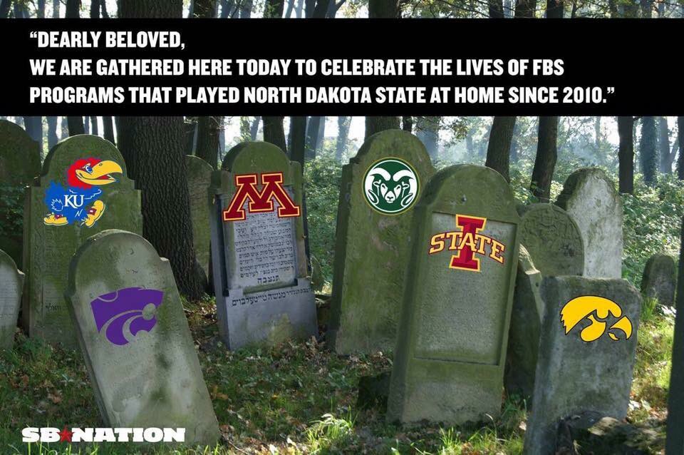 cadetkellyy's tweet photo. Just a few of the reasons why @CollegeGameDay should come back to Fargo... https://t.co/7cnzq2mPbK