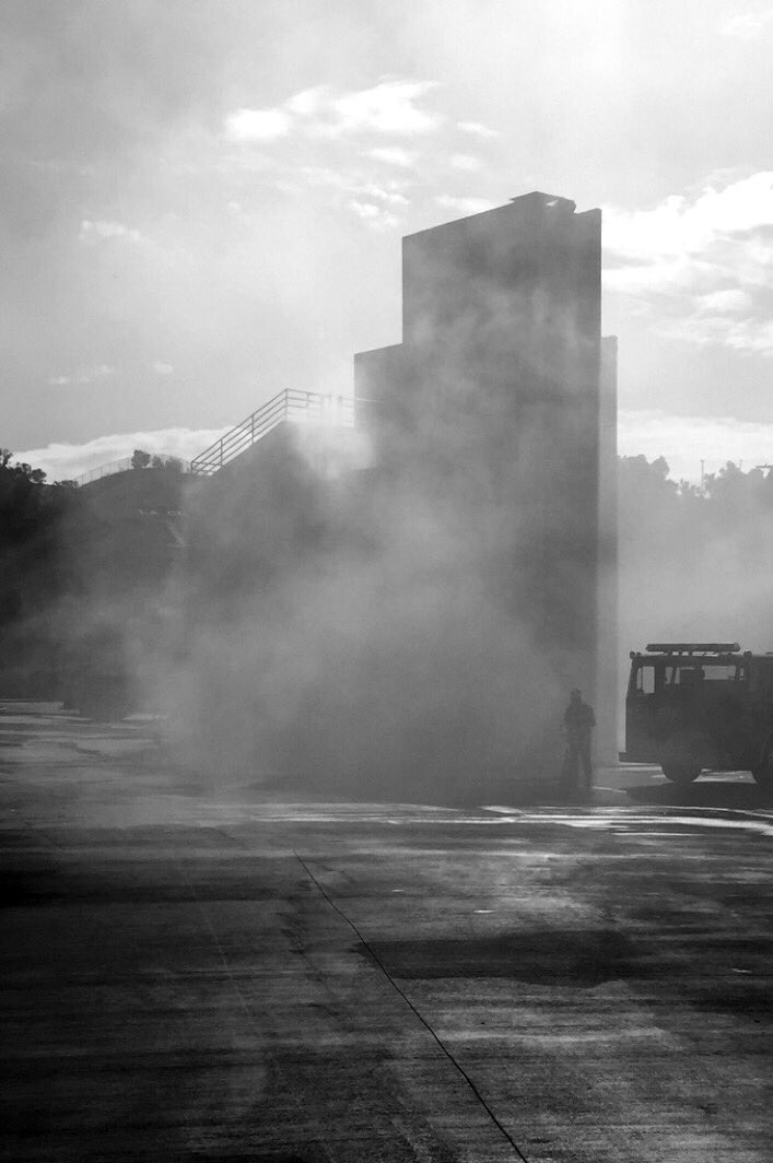 LACSafety11's tweet photo. Hose Lay D is happening for the 145th Recruit Class! #ECTC #RC145 https://t.co/V7Jf2CD98j
