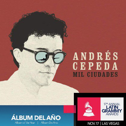 andrescepeda's tweet photo. Estamos felices por la nominación #álbumdelaño en los @latingrammys #LatinGrammy ¡Gracias a todos los que fueron y son parte de este disco! https://t.co/w81CLzp60o
