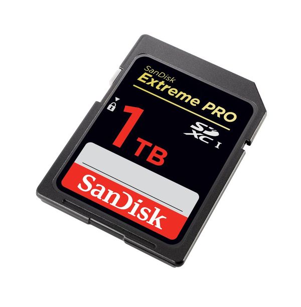 makerbabetiff's tweet photo. Oh baby! It's finally here: @SanDisk Just Revealed a Monster 1-Terabyte #SD Memory Card https://t.co/Qgd7zEnIuw https://t.co/rIwZiNHH4w