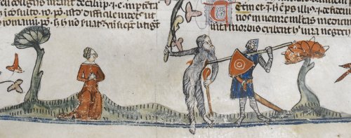 Wodewose are a medieval British bigfoots. And they are amazing.
bit.ly/2cmrOch #WodewoseWednesday <a href="/britishlibrary/">British Library</a>