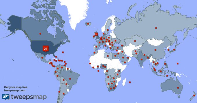 Thanks to the 44 new followers from Ghana, and more last week. See https://t.co/GCleYnYflL https://t<a href="/tag/exposure"class="tags"><span>#exposure</span></a><a href="/tag/copromote"class="tags"><span>#copromote</span></a>