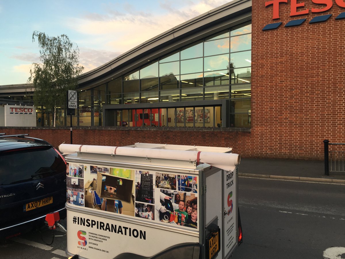 ST3AMCo's tweet photo. Gr8 to see companies like @Tesco and @Barclays collaborate with their community to help #INSPIRANATION at the STEAM Co. Day @LJScv #SCOLDW https://t.co/GiILGDfYKU
