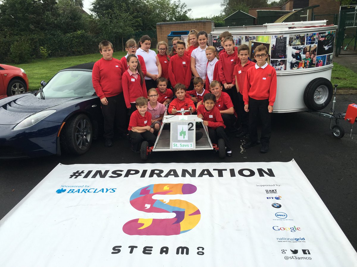 ST3AMCo's tweet photo. Gr8 to see companies like @Tesco and @Barclays collaborate with their community to help #INSPIRANATION at the STEAM Co. Day @LJScv #SCOLDW https://t.co/GiILGDfYKU