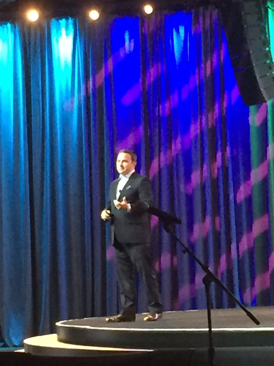victoriacase's tweet photo. #CSCOutPerform client conference closing ceremonies featuring .@EScottMullins from #AWS #PartnersInAction #TalkingAboutCloud #FlyFastSafe https://t.co/YmDyuyUSkr