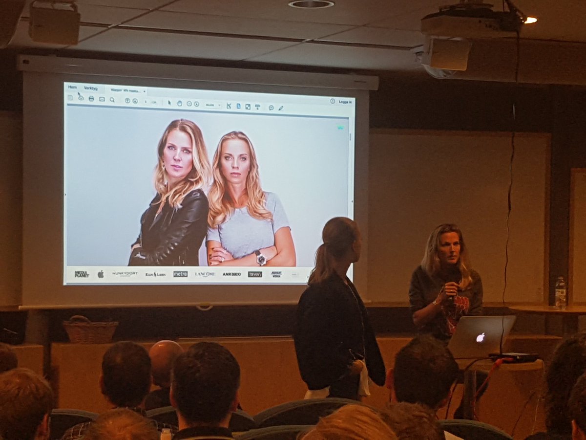 <a href="/StockholmVR/">Stockholm VR Meetup</a> #warpinmedia Emma och Caroline på scen!