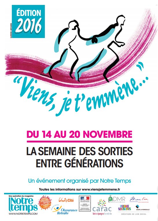 NotreTemps's tweet photo. Participez à l'opération #viensjetemmene pour aider les aînés isolés ! #solidarité
👉 https://t.co/DYzhwRGO9T https://t.co/eNskjR2tg1
