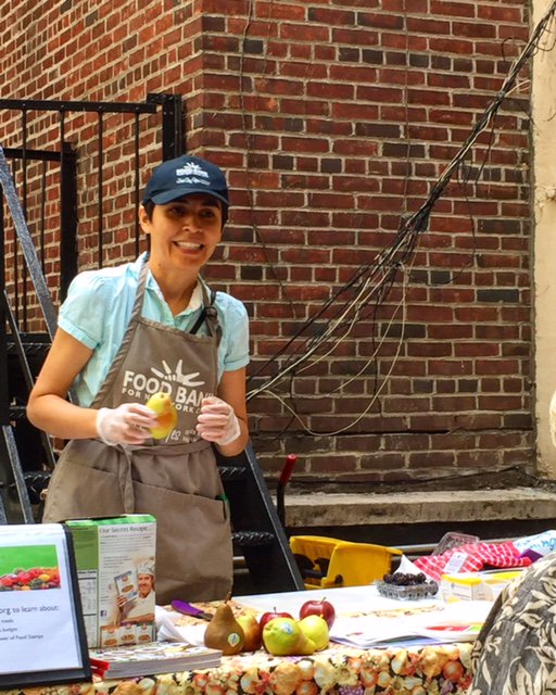JanHusPC's tweet photo. We had a great Nutrition Workshop today sponsored by @FoodBank4NYC! Stay tuned for details about our next class! https://t.co/7URHZmmzbp