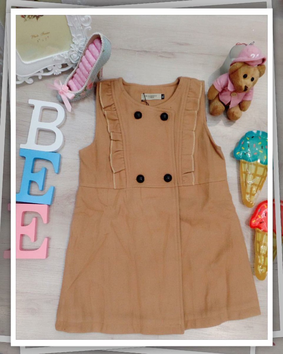 devylorentsa's tweet photo. Dress burberry kids import good quality 
Code : 7004

Ready stock :
Size XL : 3-4thn
Color : brown
Price : 215.000 https://t.co/iCtO4LcyLj