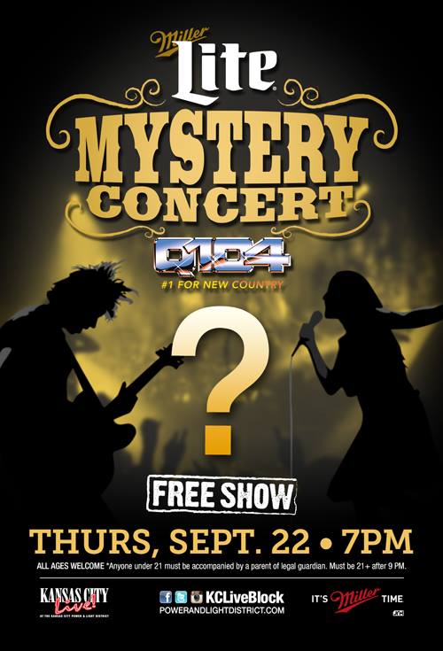 djlazerkc's tweet photo. #HCNKC with the mystery artist on the @KCLiveBlock stage. Then our #CCNKC concert series with Walker McGuire inside @PBRBigSkyKC. https://t.co/uPmYXnlt23