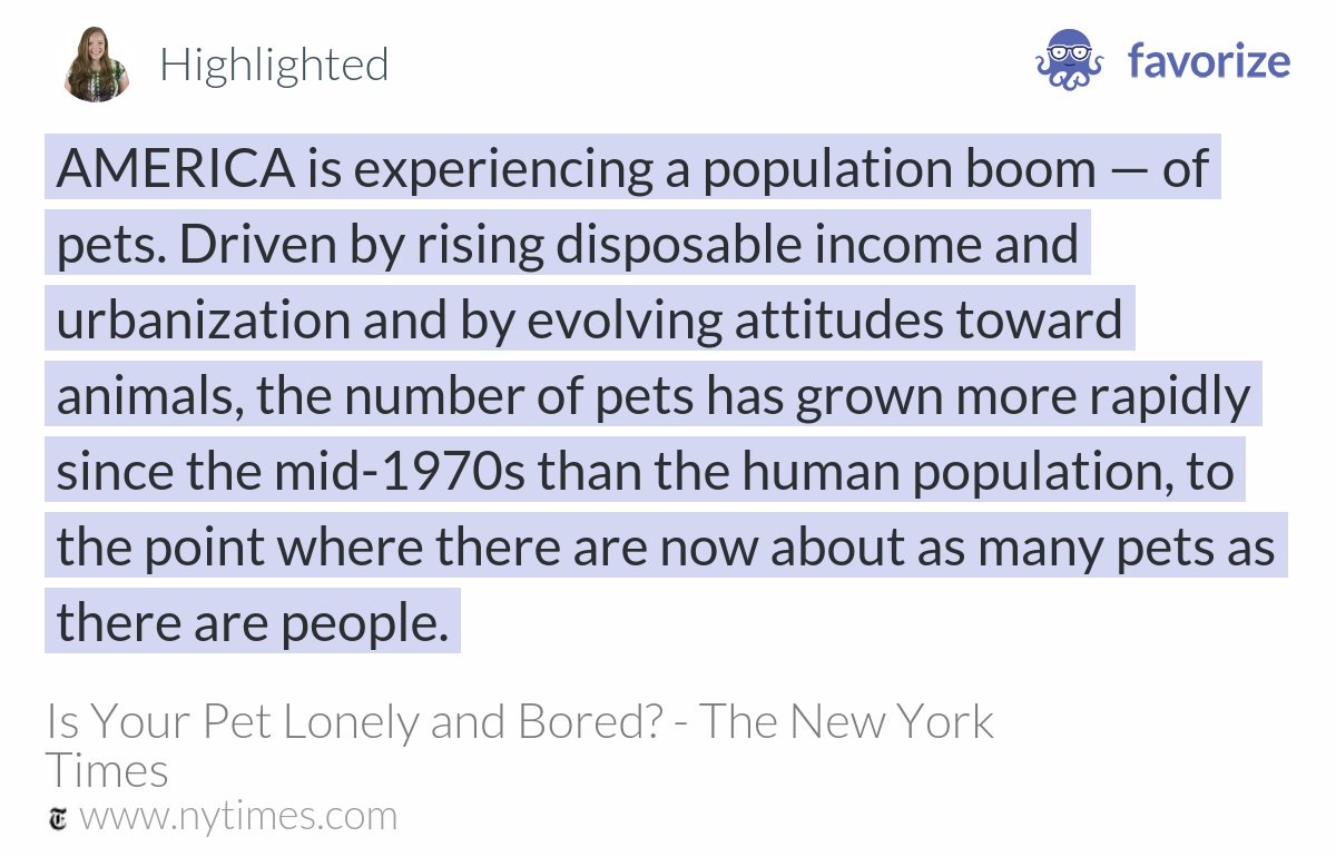 Favorizeapp's tweet photo. This is a good thing! more #pets = more ❤️  #america #animals https://t.co/c1s0Mdhyt6 https://t.co/F7FOwLaZxE