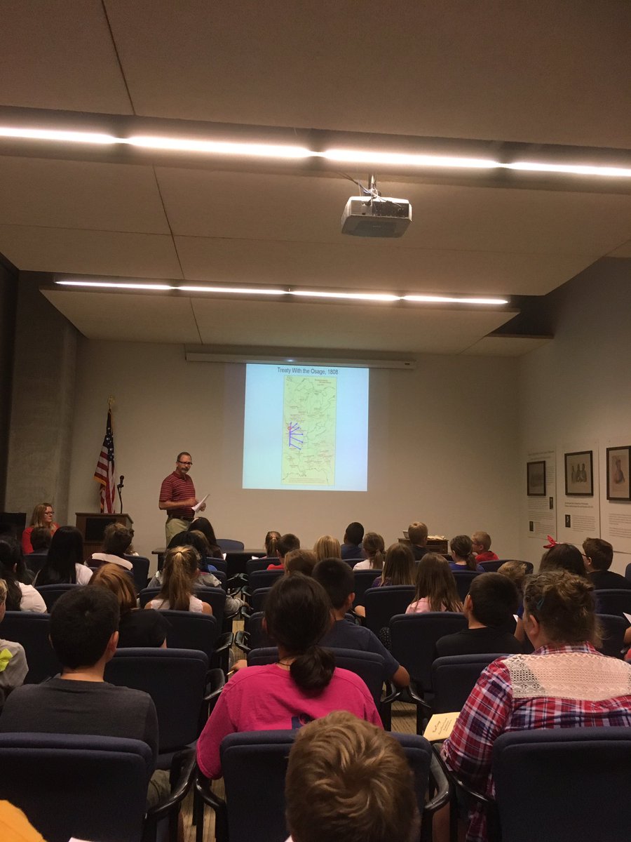 SYC5th's tweet photo. Study trip to Fort Osage https://t.co/xC8itlCZlL