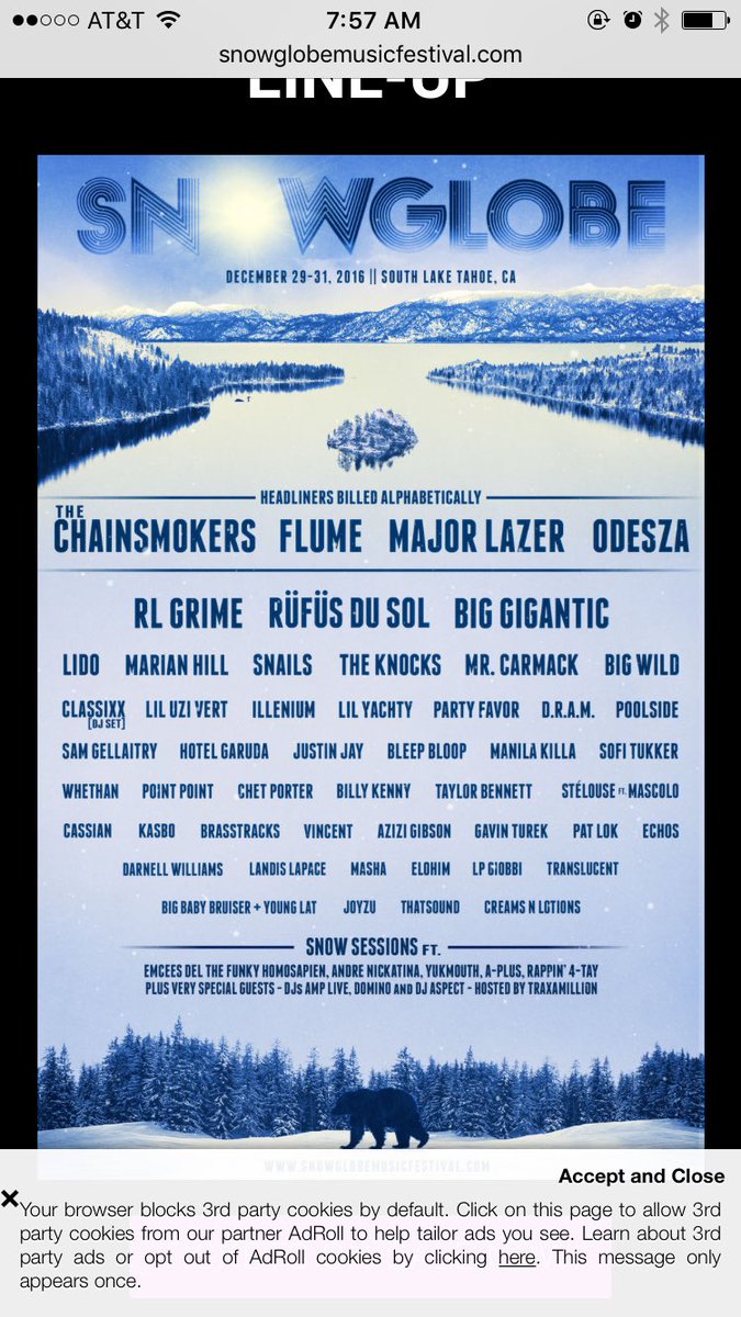annableezy's tweet photo. ODESZA for Nye?! See you in Tahoe 💙 https://t.co/9oyBuDDCz1