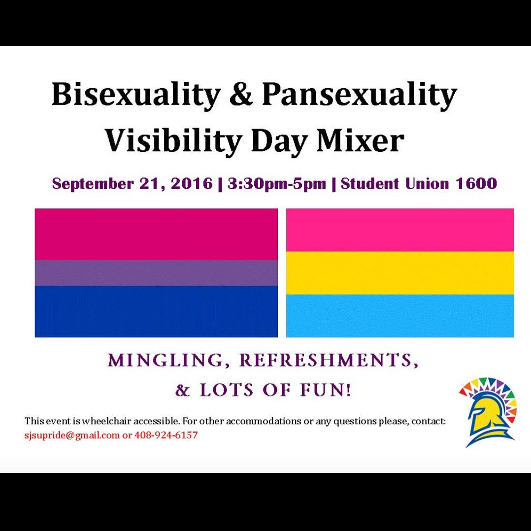 wowsjsu's tweet photo. Come by the @sjsupride Center today!Free event open to all who want to learn &amp;meet new people.Bring a friend! #sjsu https://t.co/xEBIg6DcP7