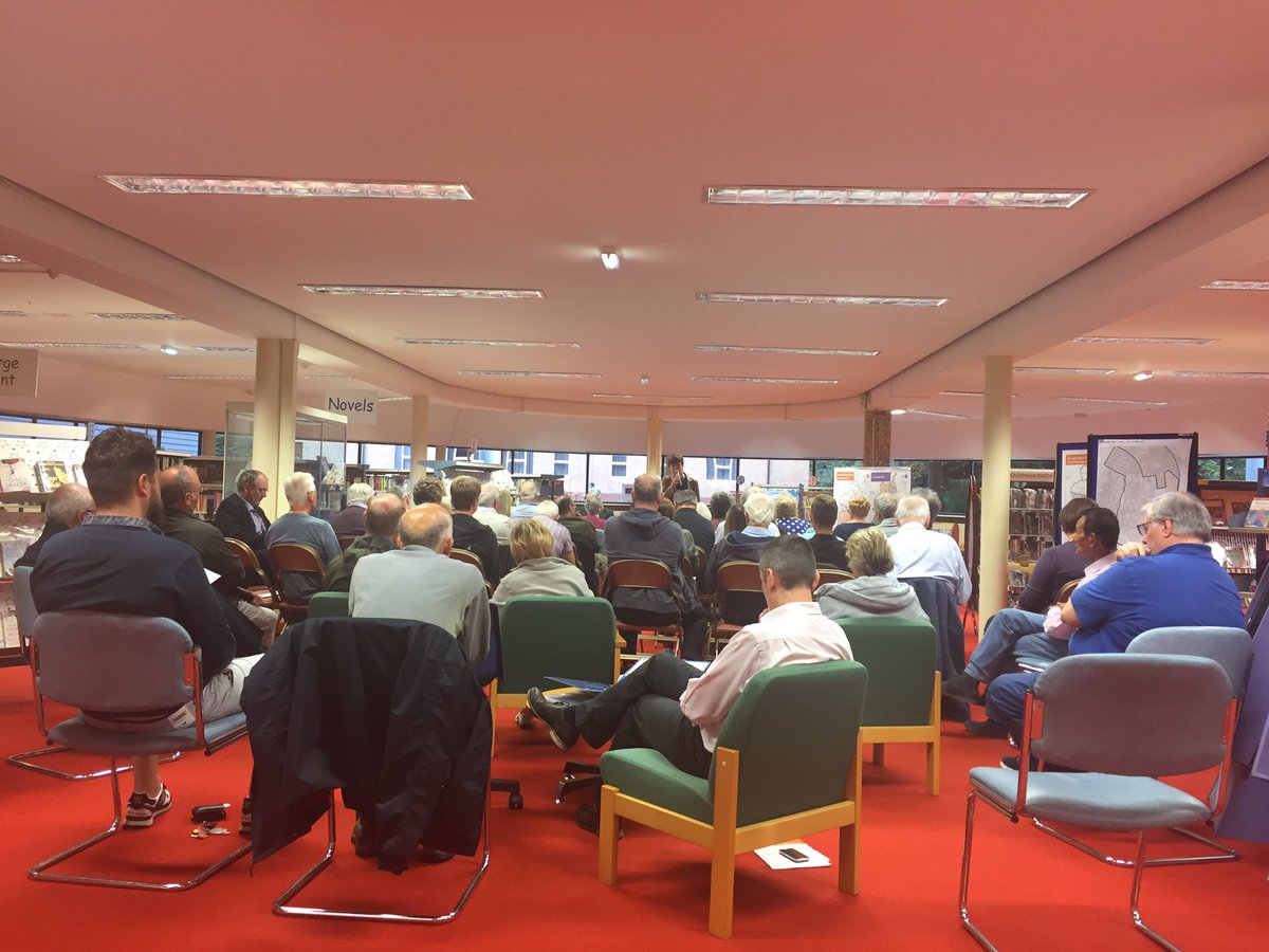 Great turnout to Parish Council Boundaries consultation at the West Swindon Library tonight. 😄😄