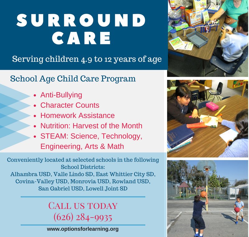 Opt4Learning's tweet photo. Looking for a #SchoolAge #ChildCareProgram? #Alhambra #ValleLindo #EastWhittier #CovinaValley #Monrovia #Rowland #SanGabriel #LowellJoint https://t.co/vPsVQh9YVt