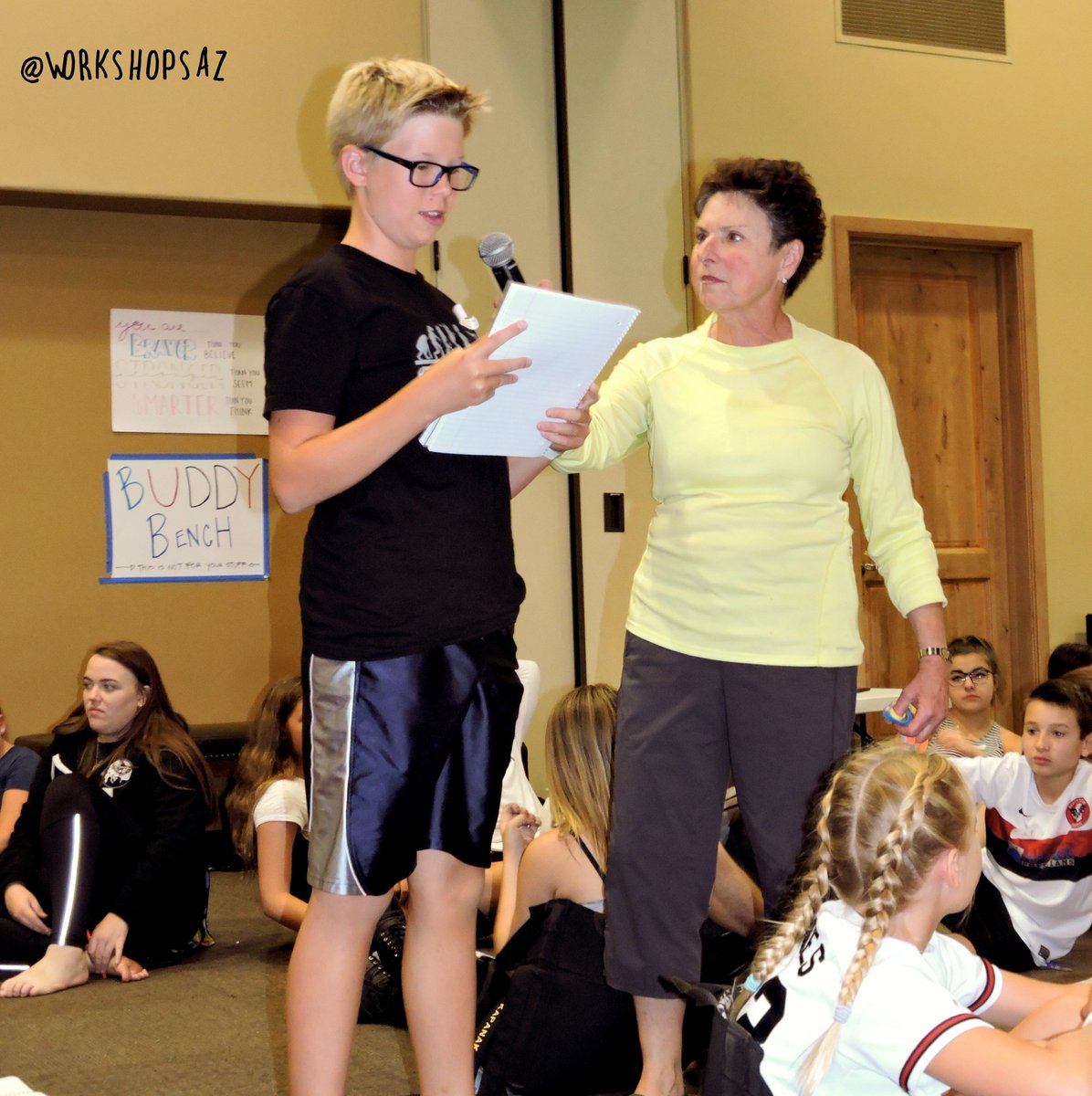 workshopsaz's tweet photo. Every school has bullies but not every child knows how to handle them. #Friendwise will guide pre-teens how on 10/23 https://t.co/KF7bptNem6