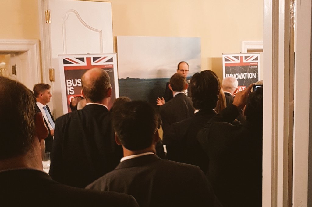 <a href="/ATARecruitment/">ATA Recruitment</a> #InnoTrans2016 <a href="/cat_appleby/">Catherine Appleby</a> proud to be here at the residence of the British Ambassador. <a href="/atascottb/">Scott Bulloch</a>