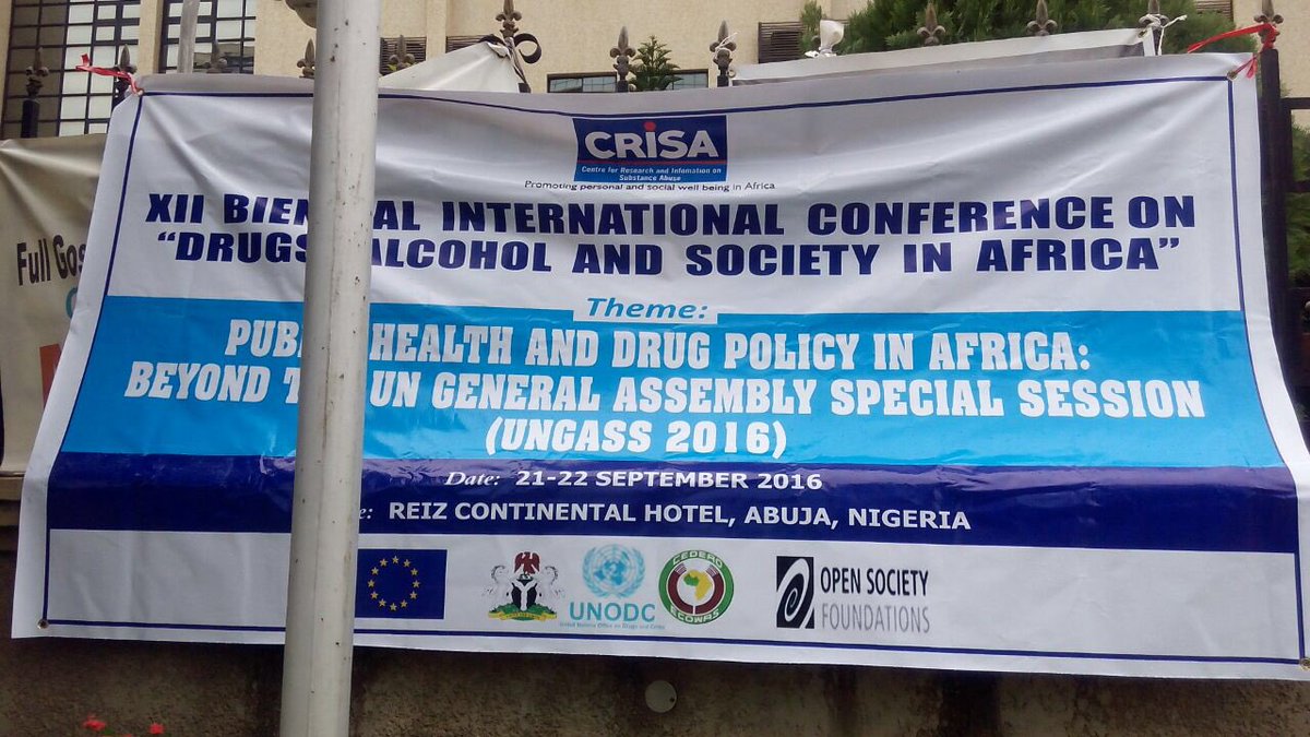 Osiwa On Twitter Conf On Drugs Alcohol And Society In Africa
