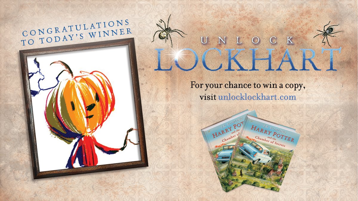 KidsBloomsbury's tweet image. Congrats again to @SH_illustration for being our first UK winner! Who will be next? Share #UnlockLockhart to enter unlocklockhart.com