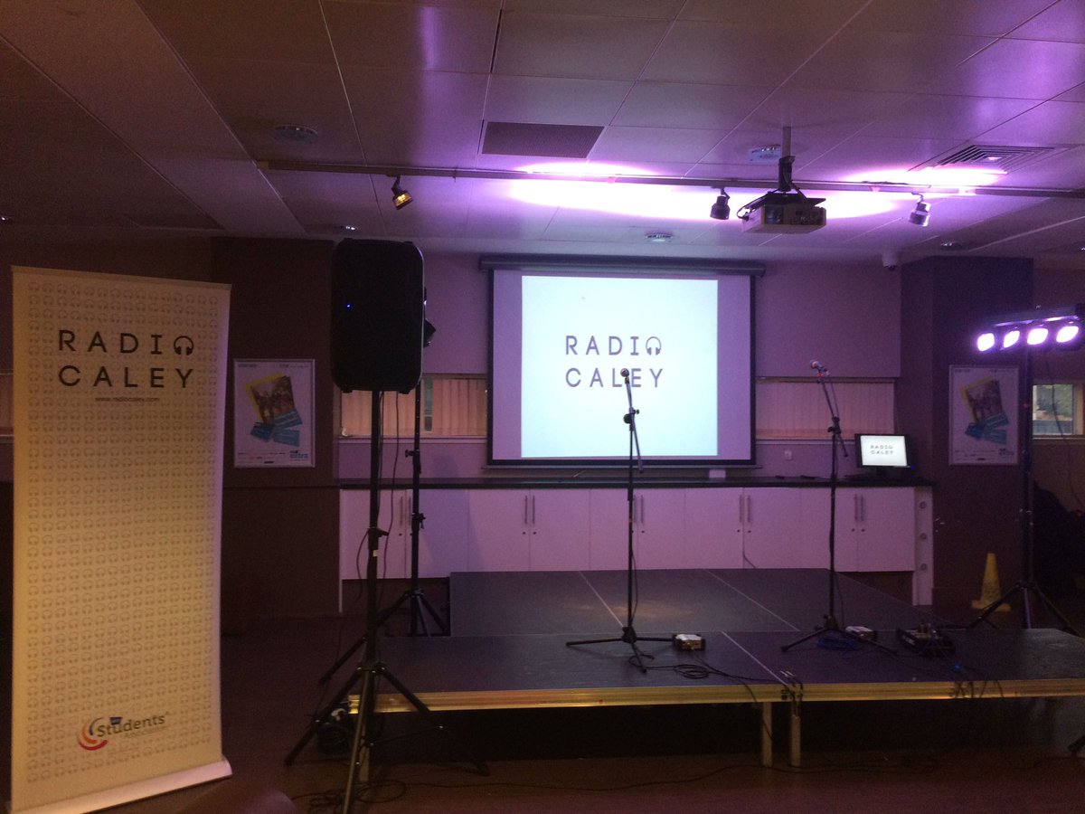 We're almost ready to go down in the bistro! Who'll be on the mic tonight? Come down and find out 😀 #RCAcoustic 🎸