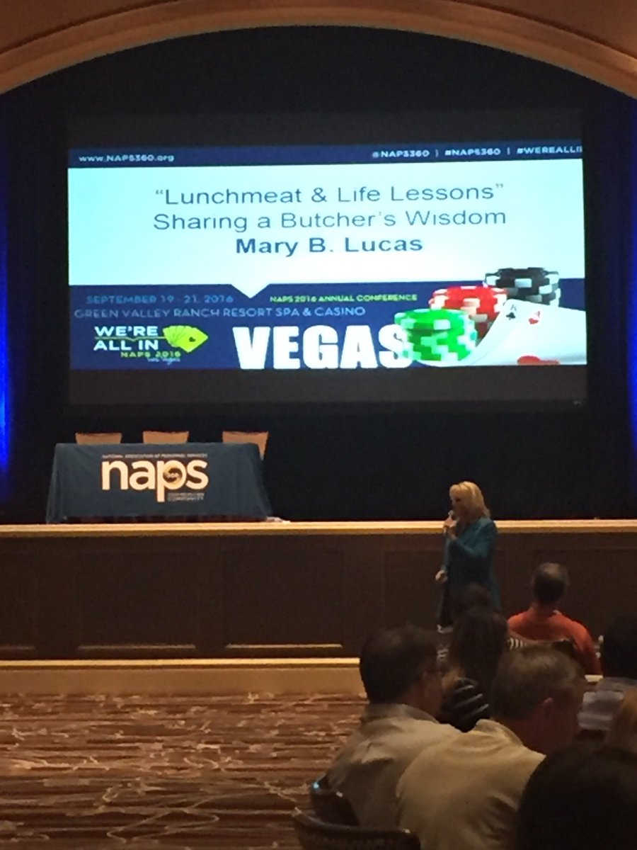 NAPS360's tweet photo. @MaryBLucas Thank you for an inspiring presentation. #wereallin #naps360 #naps2016 #recruiting #staffing https://t.co/WcE4PDDzsq