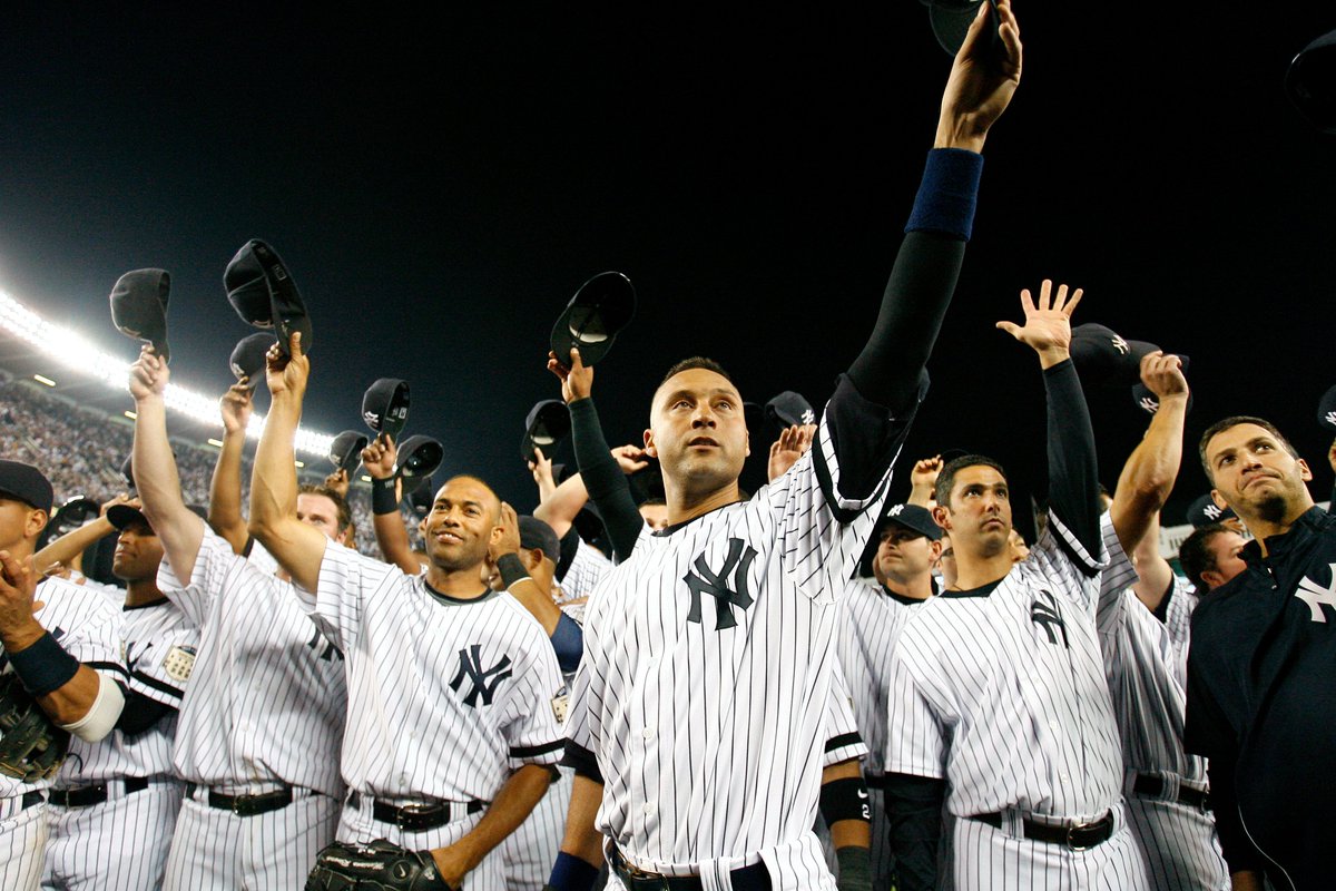 YankeesPR's tweet photo. Eight years ago today, the @Yankees played their final game at the original Yankee Stadium https://t.co/hDsvTuFSIv