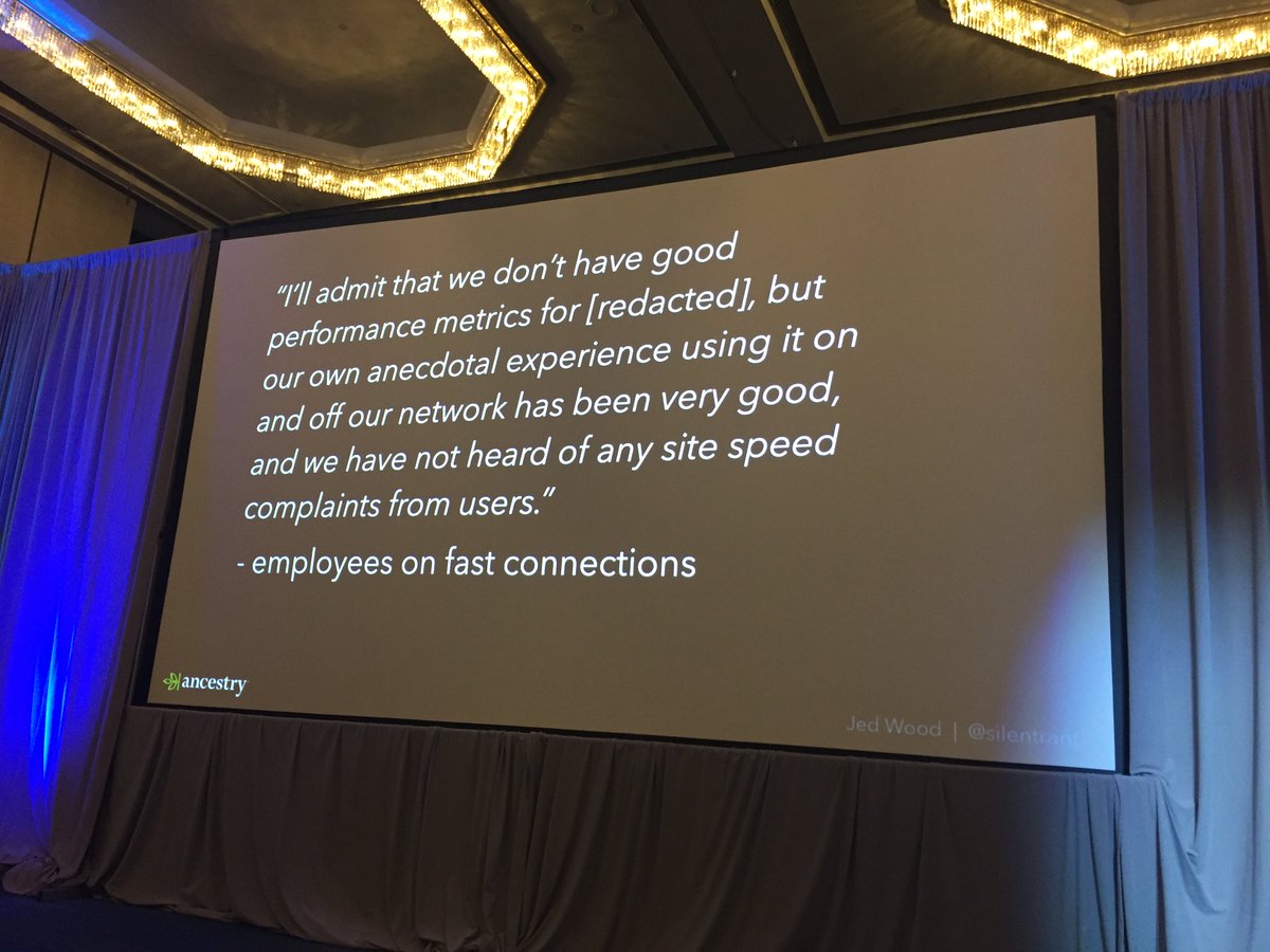 Oh man. <a href="/silentrant/">Jed Wood</a> at #velocityconf