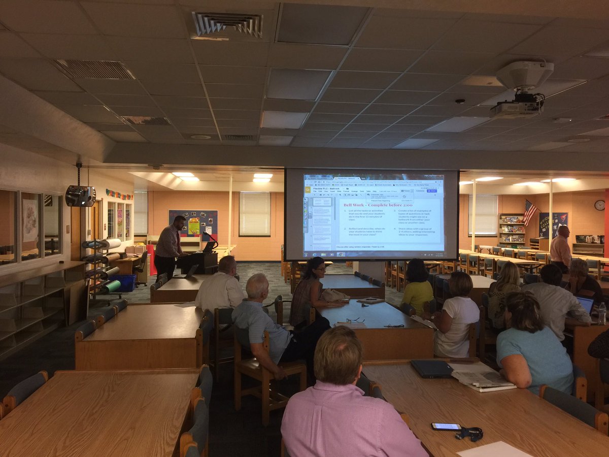EsteroHS's tweet photo. Professional Learning Community with Mr. Howdyshell today!!! BELLWORK!!! @LeeSchools @benchman29 #leadershipinaction #settingtone&pace ⏰💡📓 https://t.co/ZA3AXNZRzj