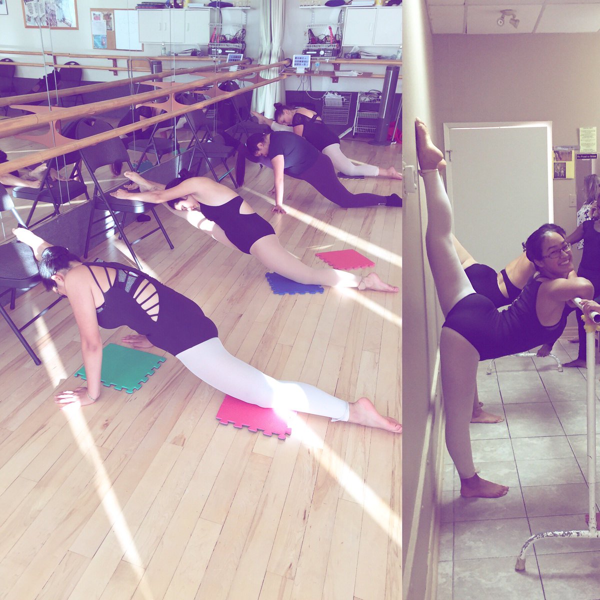 Getting all our flexibility back after a long summer! #ldc #stretchandconditioning