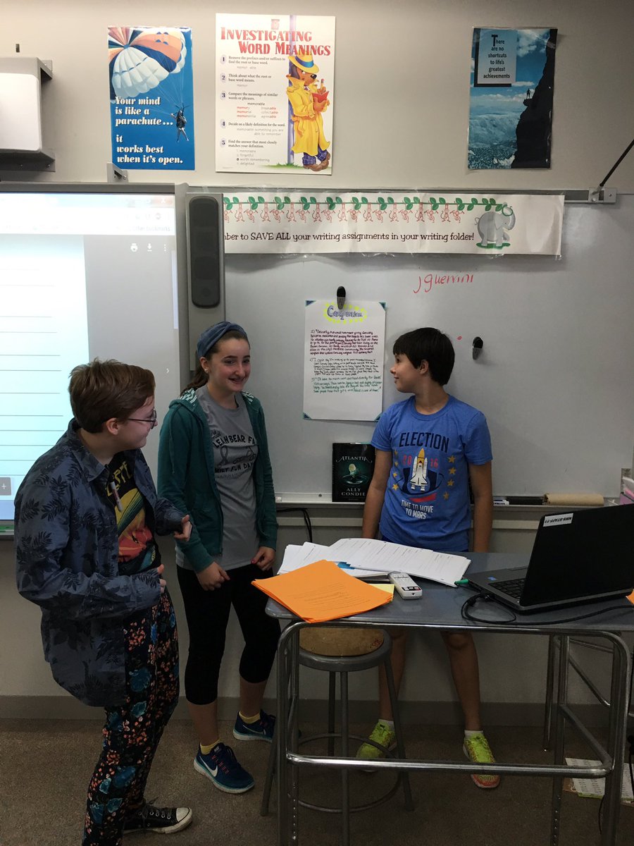 Cooperative learning at its best! Using quotes...#7procks