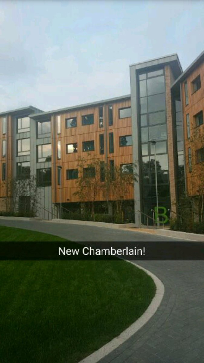 SUSU_Sabbs's tweet photo. Got a cheeky sneak peak of the new Chamberlain blocks today, they look wonderful #sotonfreshers https://t.co/v115Gqw0tS