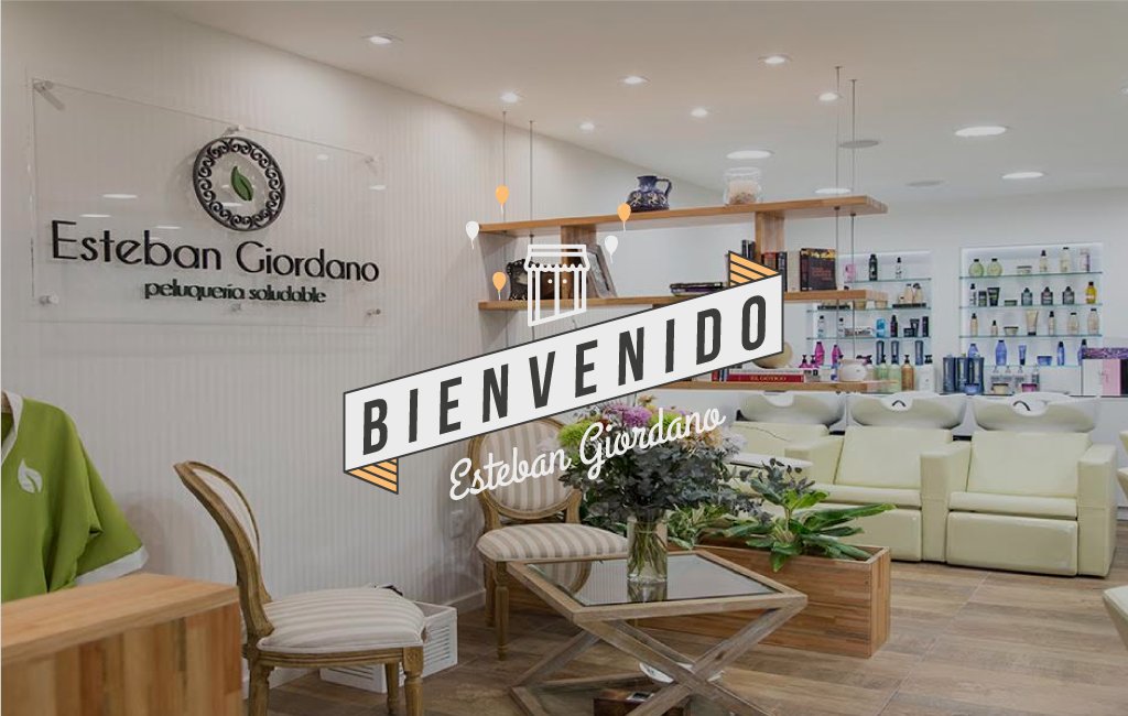 Rocker_Hair's tweet photo. Bienvenido Esteban Giordano Peluquería Saludable 
Un salón que utiliza tratamientos no son nocivos para el cabello. #Uy https://t.co/B6vO0ELk84