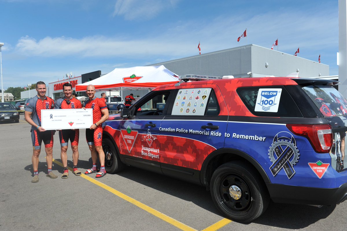 CanadianR2R's tweet photo. A huge thank you to our corporate sponsor @CanadianTire for their amazing support of this year's #RidetoRemember. #CommunityPartners https://t.co/g14znLCPMp